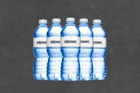 Midway Print - Water Bottles